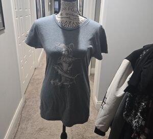 HUF Gray Graphic Tee